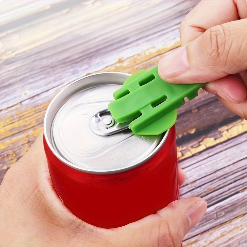 30-Piece Colored Manual Can Opener Set - Easy-grip design, durable plastic material, reusable or disposable, safe and reliable, suitable for soft drinks, beer, and aluminum cans, with built-in beverage separator, ideal for picnics, barbecues, camping, and family gatherings.