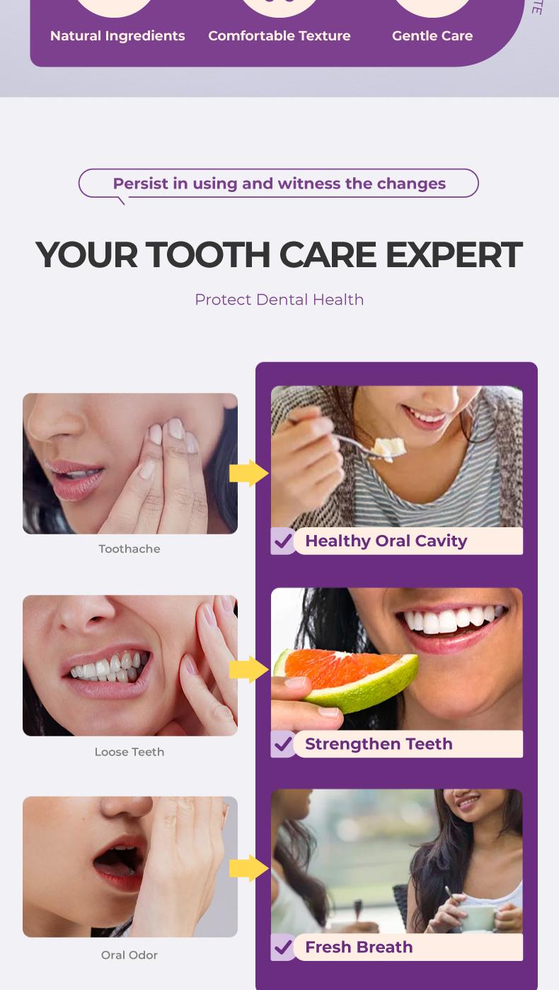 🔥Oral Care Toothpaste. Fresh Breath. Prevent Tooth Loss. Natural Ingredients. Gentle Care✈Fast Shipping Worldwide