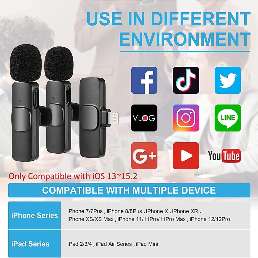 48% OFF New Wireless Lavalier Microphone